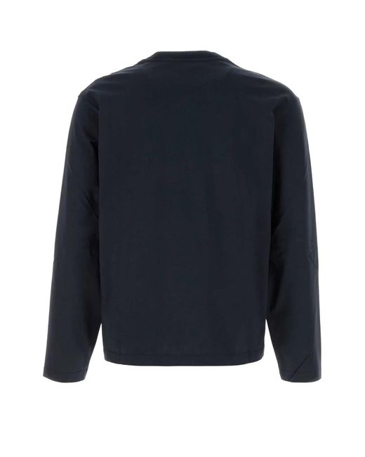Jil Sander Blue Logo T-Shirts for men