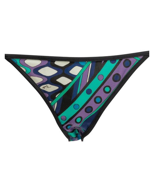 Emilio Pucci Blue "Vivara" Bikini Briefs