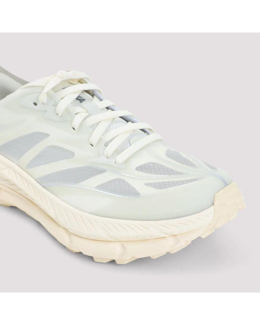 Hoka One One White U Mafate Speed 4 Lite Sneakers