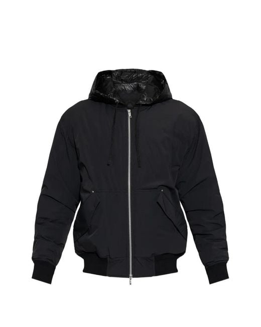 Moose Knuckles Blue Brixton Bomber for men