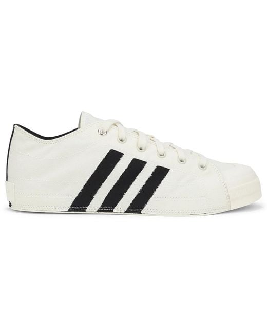 Y-3 Black Nizza Fabric Sneaker for men