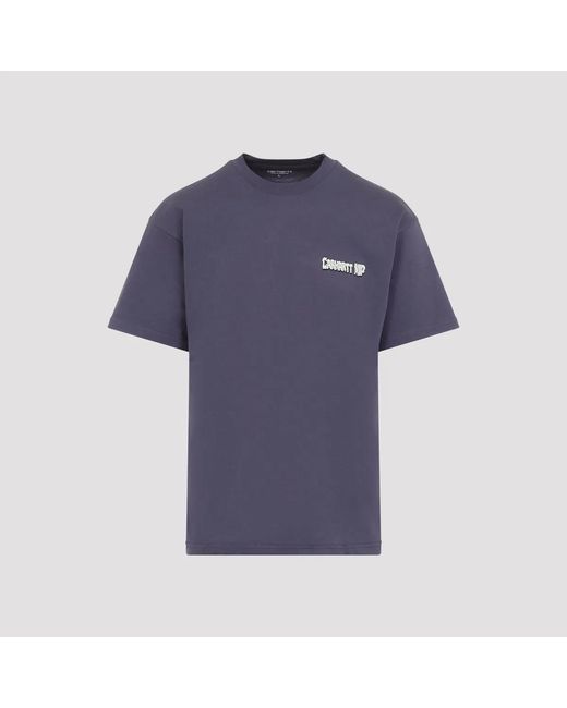 Carhartt Blue Shady Wiptopia Ii T-Shirt for men