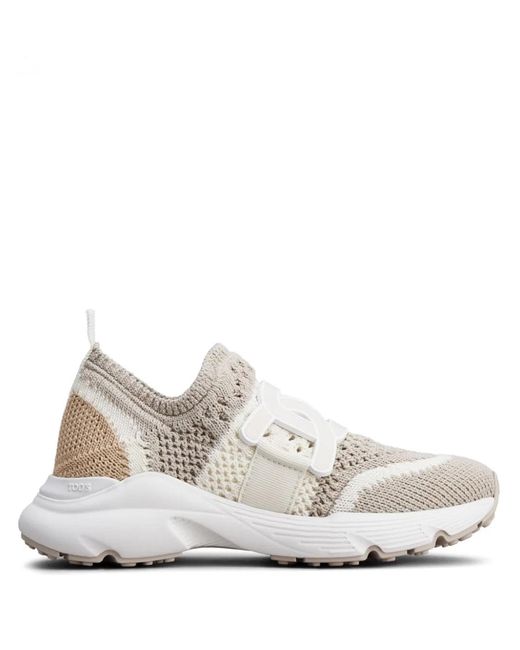 Tod's White Slip-On Sneakers