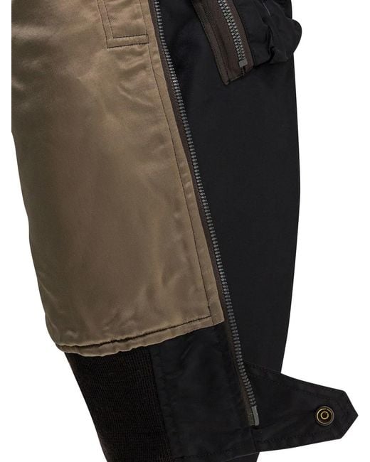 Buzz Rickson's Black "Skyline" Bomber for men
