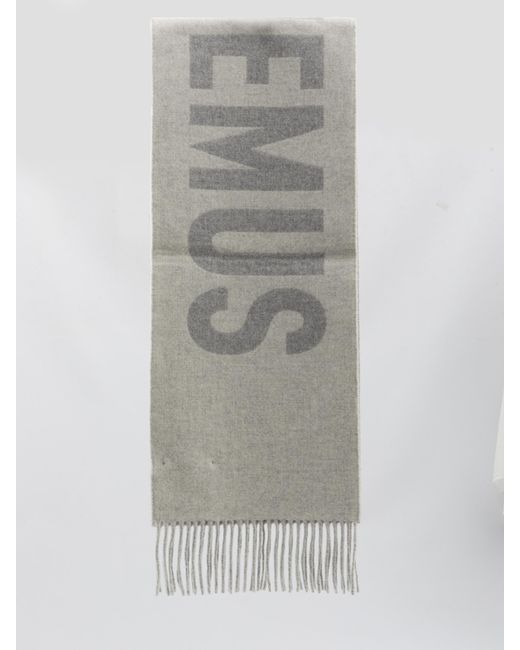 Jacquemus Gray Scarf