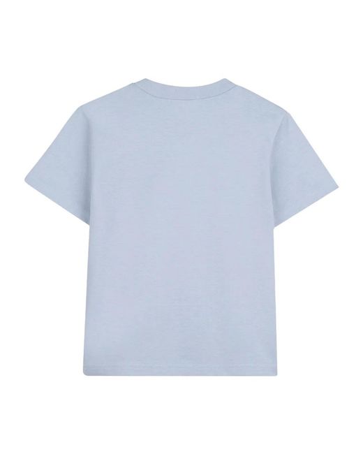 Billieblush Blue T-Shirt Con Stampa