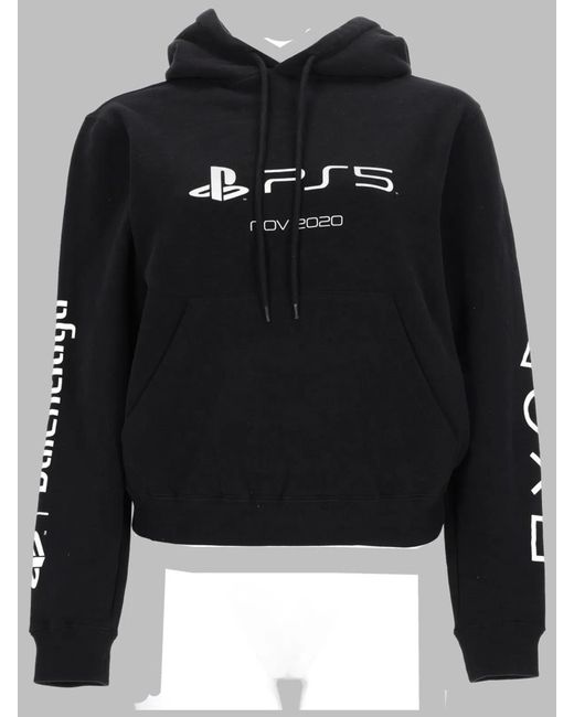 Balenciaga Black Felpa "Playstation"
