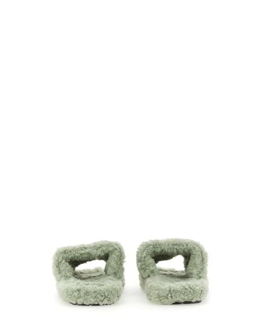 hinnominate Green Ecofur Slipper