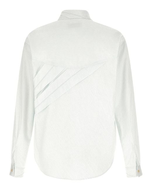 Kiko Kostadinov White 'Ohne K-Dart' Shirt for men