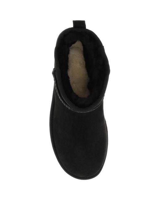 Ugg Black Classic Ultra Mini