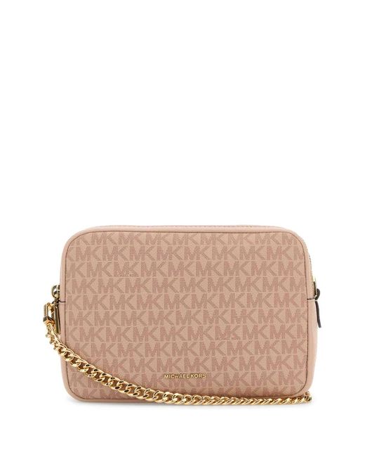 MICHAEL Michael Kors Natural Canvas Medium Bryant Shoulder Bag
