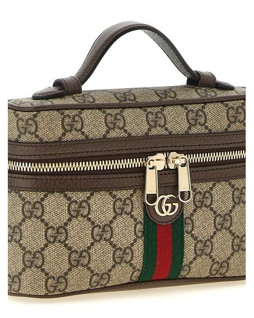 Gucci Metallic 'Ophidia' Small Shoulder Bag