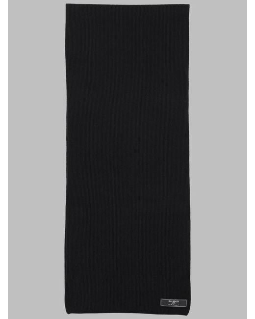 Balmain Black Textile Accessories for men