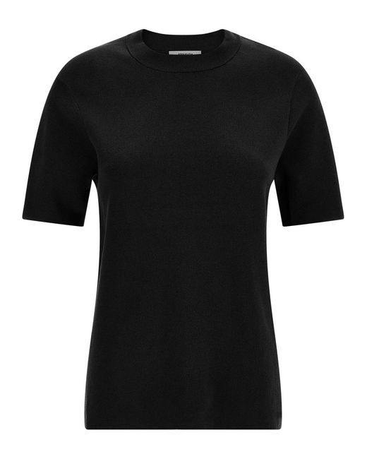 Entire studios Black Mercerized Cotton T-Shirt