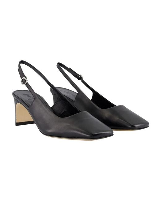 Aeyde Blue Liza Pumps
