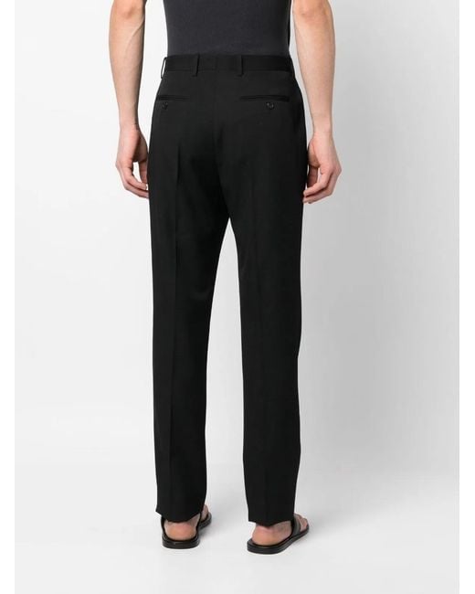 Saint Laurent Black Tailleur Pants for men
