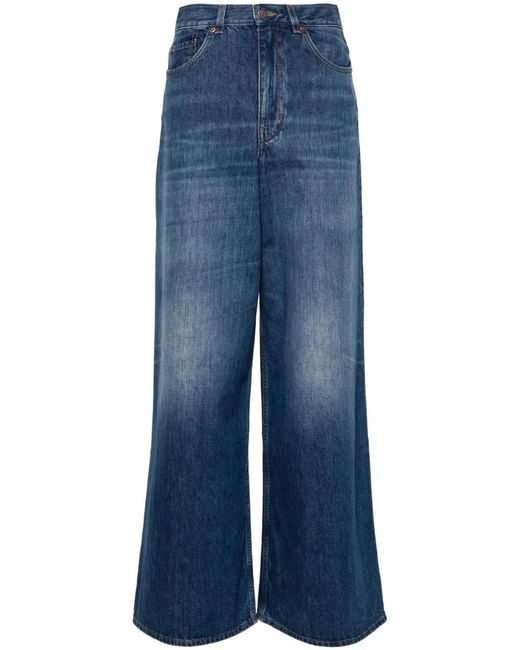 Chloé Blue Bell-Bottom Jeans