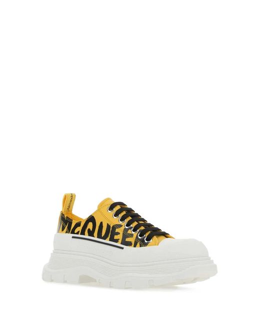 McQueen Metallic Sneakers