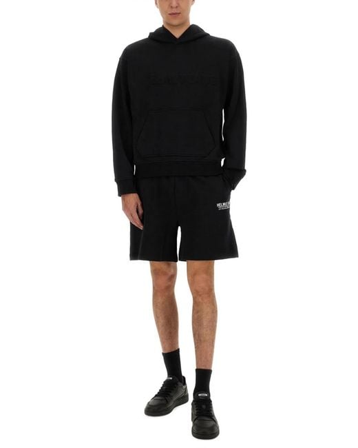 Helmut Lang Black Cotton Sweaters for men
