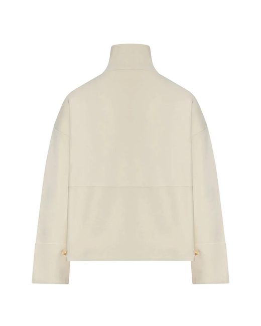 Max Mara Natural Full Zip Cardigan