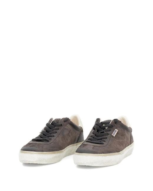 Golden Goose Deluxe Brand Brown Soul-Star Leather Sneakers for men