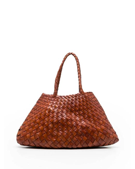 Dragon Diffusion Brown Santa Croce Bag