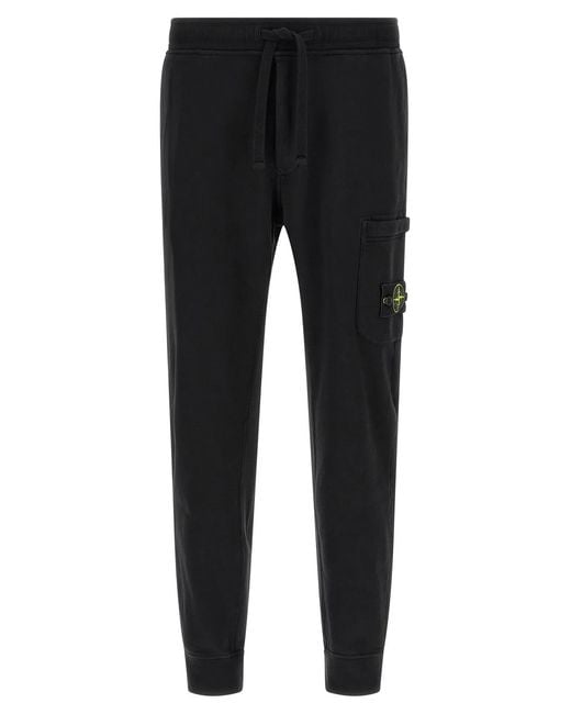 Stone Island Black '6200010' Joggers for men