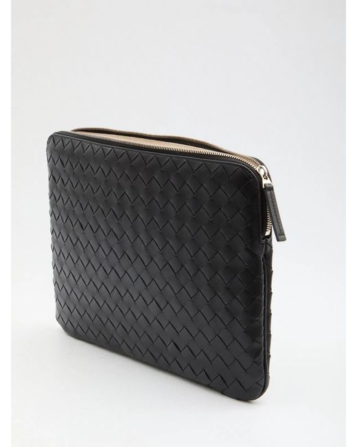 Bottega Veneta Black Document Holder Getaway for men