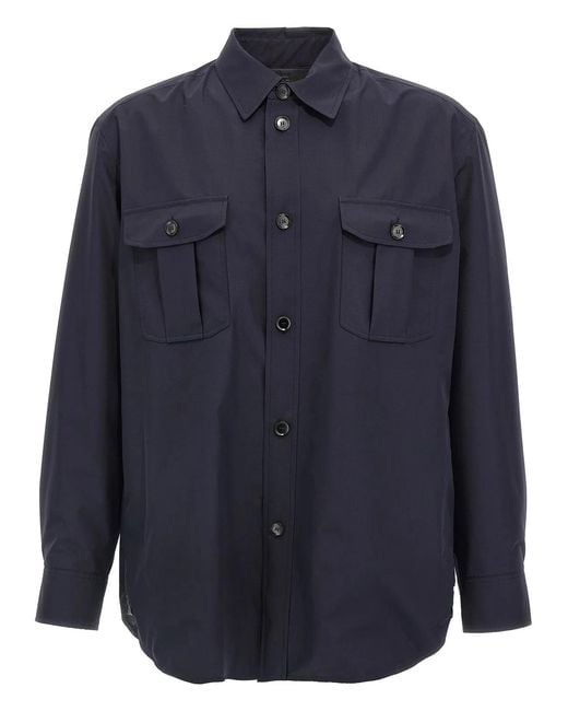 Brioni Blue 'Vagabond' Jacket for men