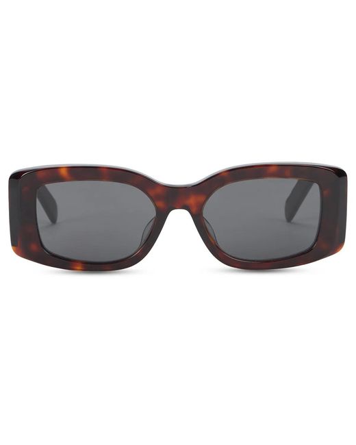 Céline White Sunglasses Triomphe Xl