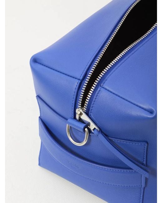 Céline Blue Take Away Messenger Bag