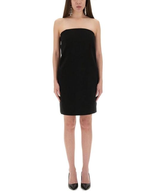 Moschino Black Bandage Sheath Dress