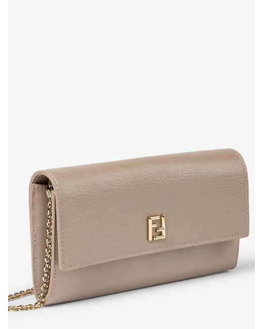 Fendi Multicolor Ff Continental With Chain