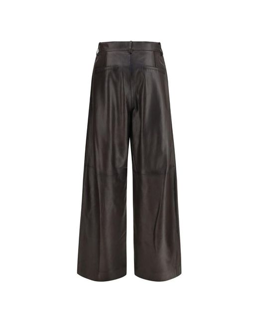 P.A.R.O.S.H. Multicolor Lamb Leather Trousers