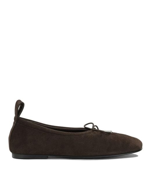 Alohas Black "Rosalind" Classic Ballet Flats