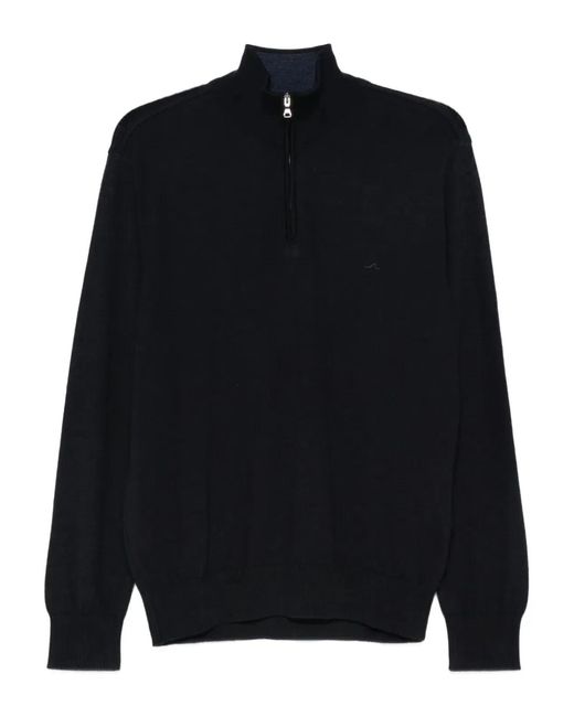 Paul & Shark Blue Paul & Shark Half Zip Sweater for men