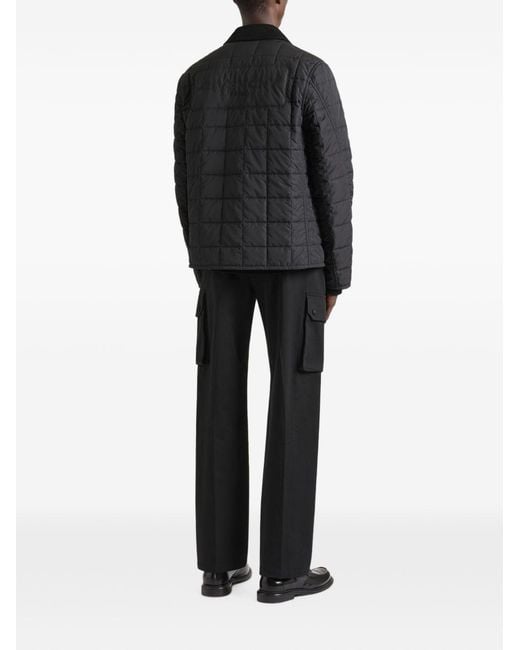 Givenchy Black Quilted Jacket for men