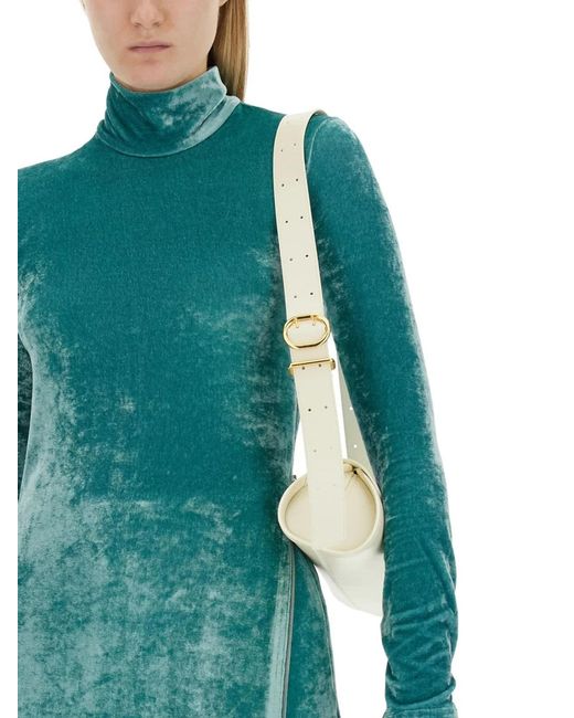 Jil Sander Green Long Sleeve Top