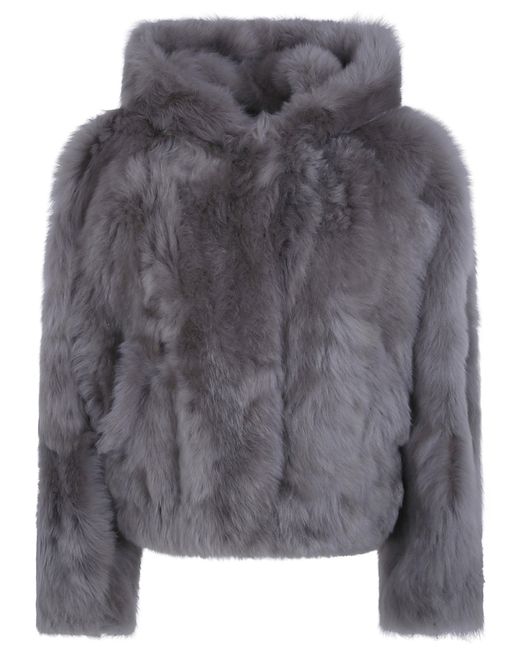 Blancha Gray Toscana Shearling Jacket