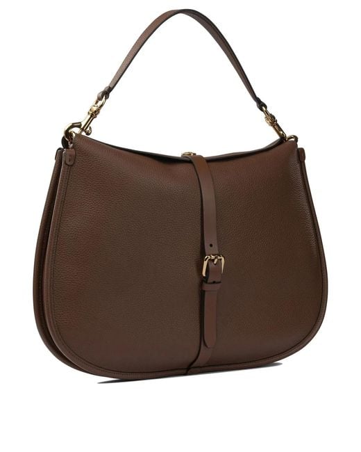 Etro Brown "Pony" Shoulder Bag