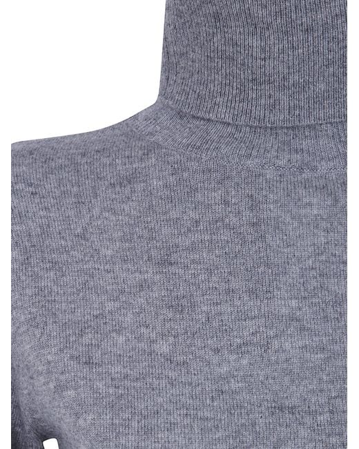 Max Mara Blue "Mst Educata" Turtle Neck Sweater