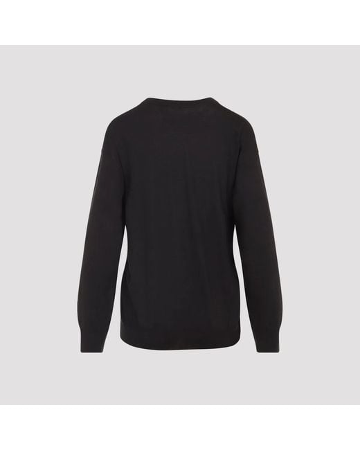 Loewe Black Wool Sweater