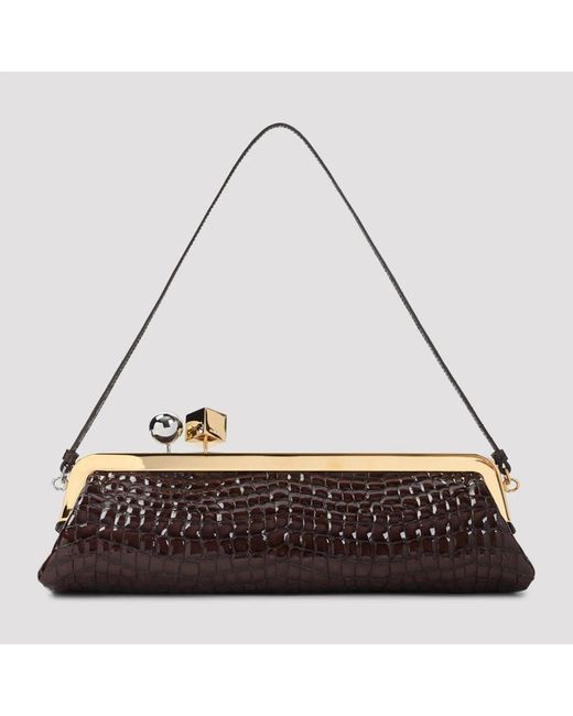 Jacquemus Brown La Pochette Salon Pouch