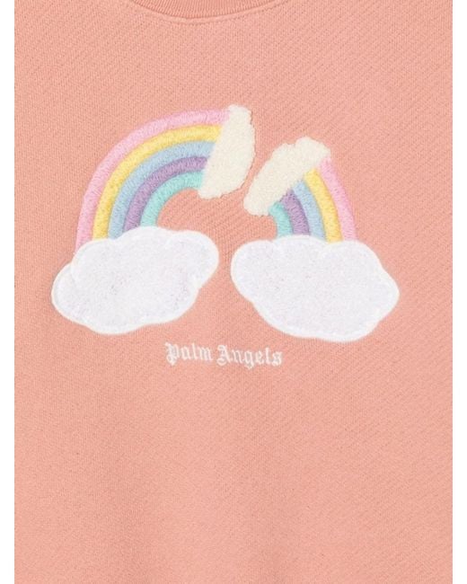 Palm Angels Pink Crewneck