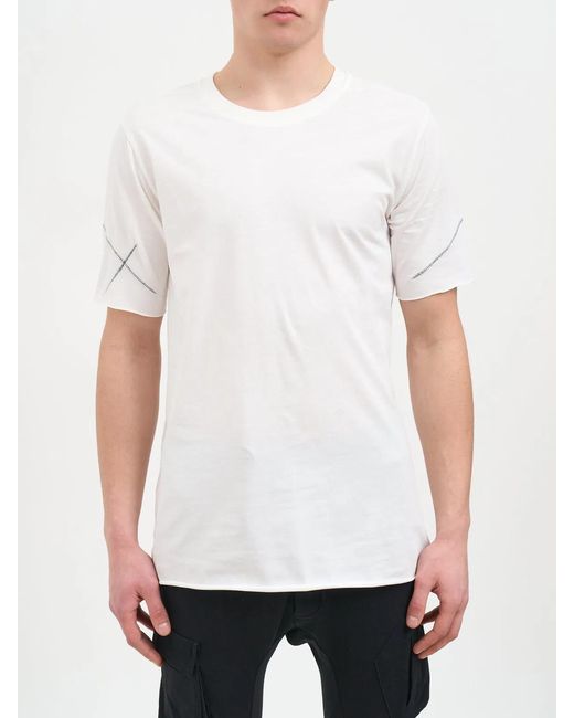 Thom Krom White Sleeveless T-Shirt for men