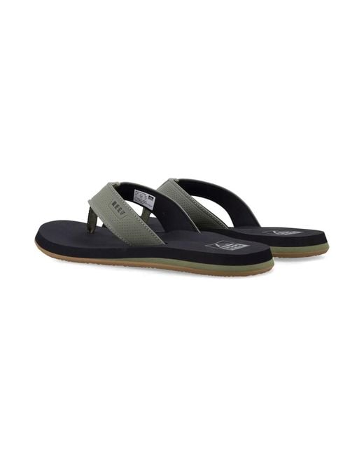 Reef Black Layback Eva Sandals for men