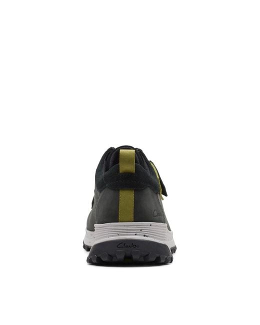 Clarks Black Atl Trek Wally Sneakers for men