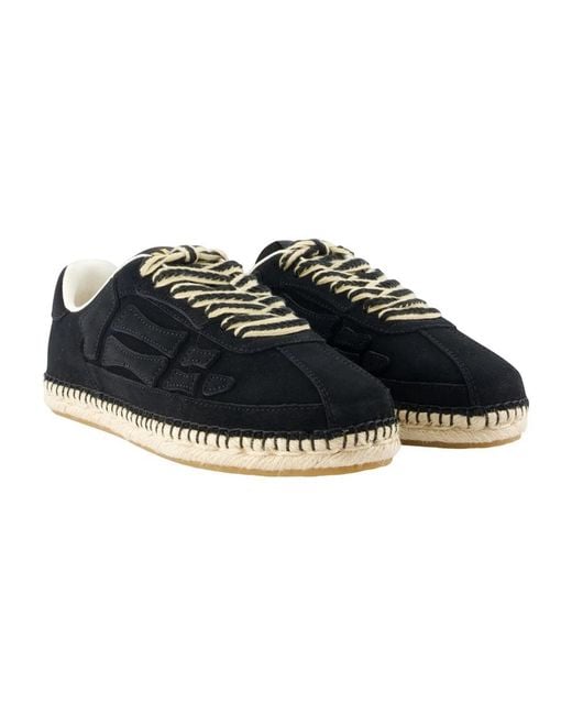Amiri Blue Espadrille Pacific Bones Sneakers for men