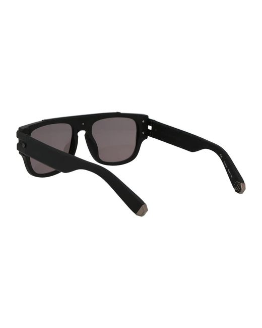 Philipp Plein Black Titanium Sunglasses