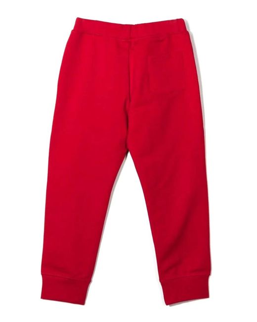 Emporio Armani Red Trouser